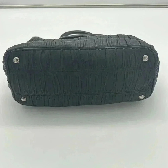 PRADA Nappa Gaufre B2599L Nero + 🆓 ENTRUPY COA - Picture 11 of 16